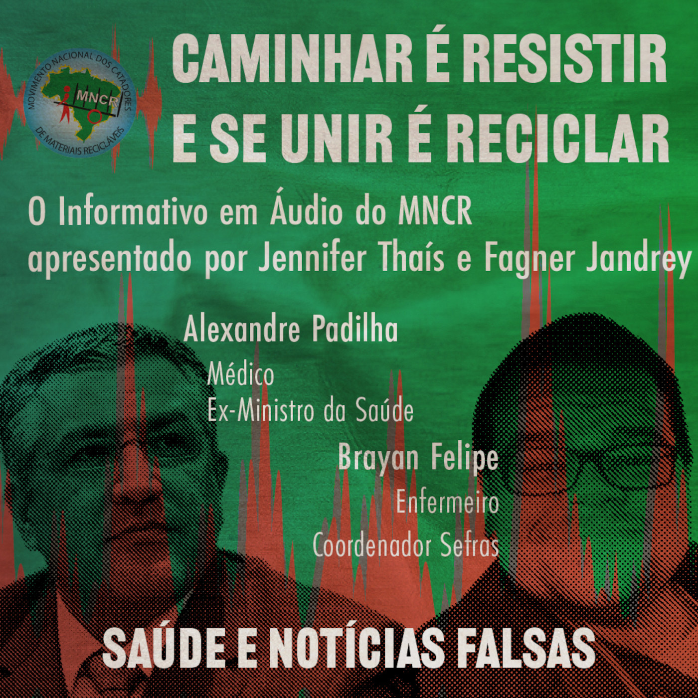 Caminhar é resistir e se unir é reciclar